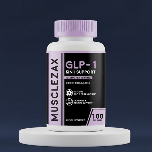 Musclezax® GLP-1 5-IN-1 Support 3260 MG | Ozempic's Killer