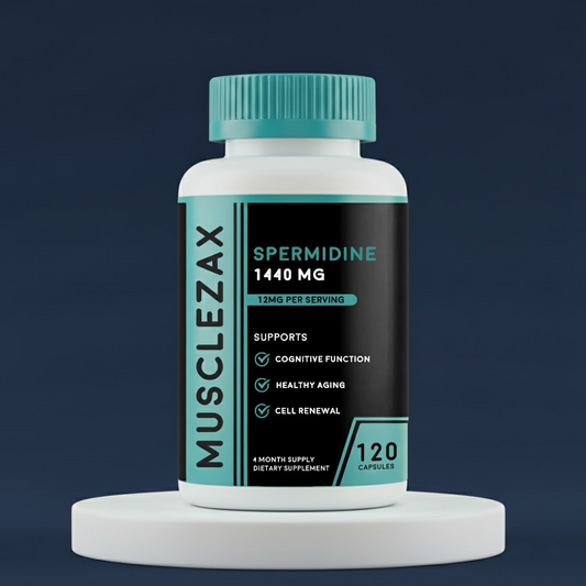 Musclezax® Spermidine 1440MG | 12MG Per Capsule | 4 Month Supply