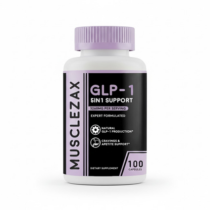Musclezax® GLP-1 5-IN-1 Support 3260 MG | Ozempic's Killer