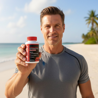 Musclezax® Turkesterone & Tongkat Ali | 1000MG | (Max Purity)