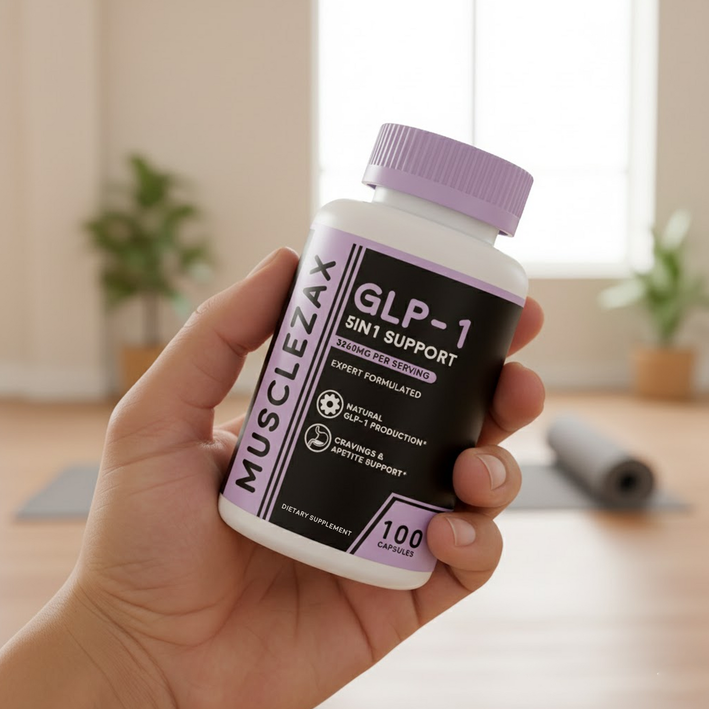 Musclezax® GLP-1 5-IN-1 Support 3260 MG | Ozempic's Killer