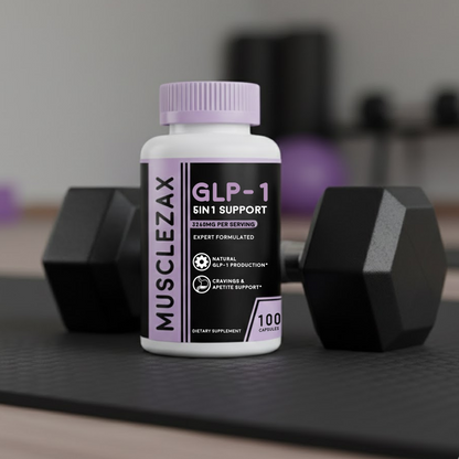 Musclezax® GLP-1 5-IN-1 Support 3260 MG | Ozempic's Killer