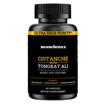 Cistanche Tubulosa 200mg & Tongkat Ali 400mg (Max Purity)