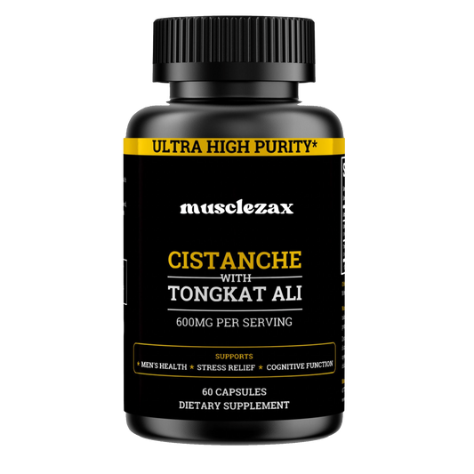 Cistanche Tubulosa 200mg & Tongkat Ali 400mg (Max Purity)