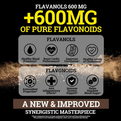 Supercharged Cocoa Flavanols 1200MG