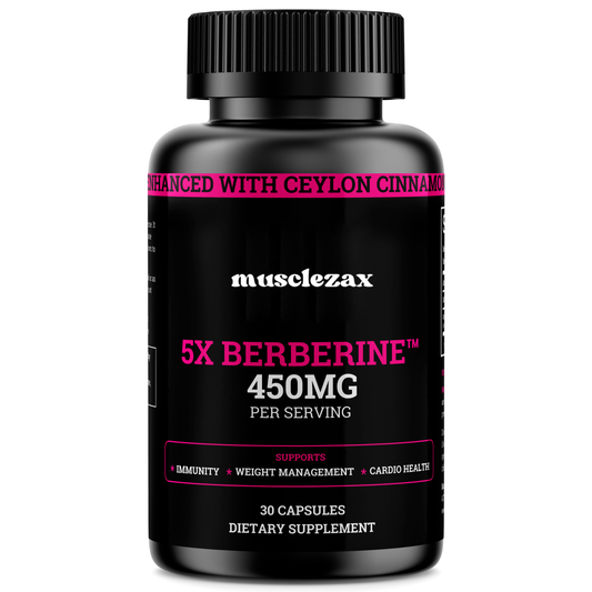 5x Berberine™ (Dihydroberberine) Enhanced with Ceylon Cinnamon