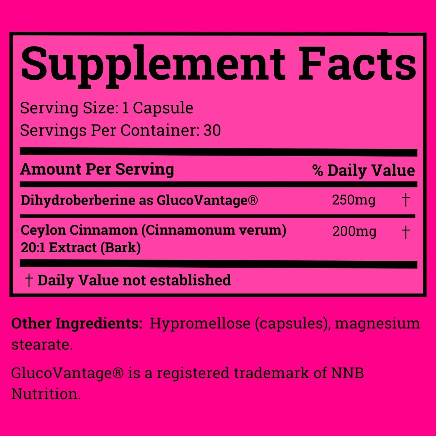 5x Berberine™ (Dihydroberberine) Enhanced with Ceylon Cinnamon