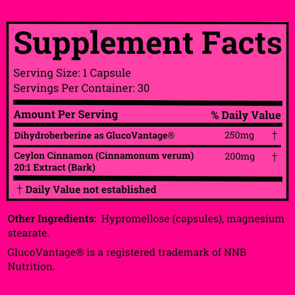 5x Berberine™ (Dihydroberberine) Enhanced with Ceylon Cinnamon